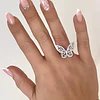Anillo Mariposa Circones Silver 