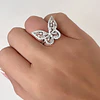 Anillo Mariposa Circones Silver 