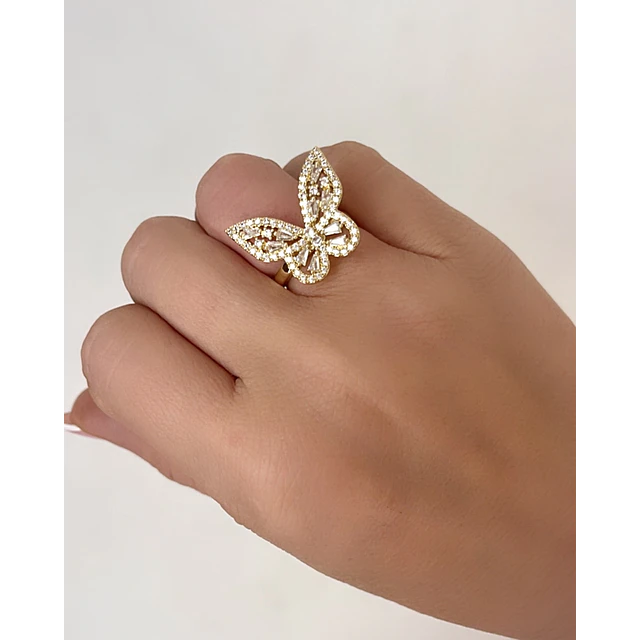 Anillo Mariposa Circones Gold
