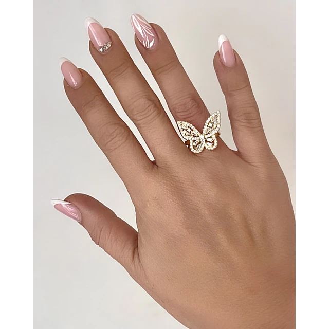 Anillo Mariposa Circones Gold