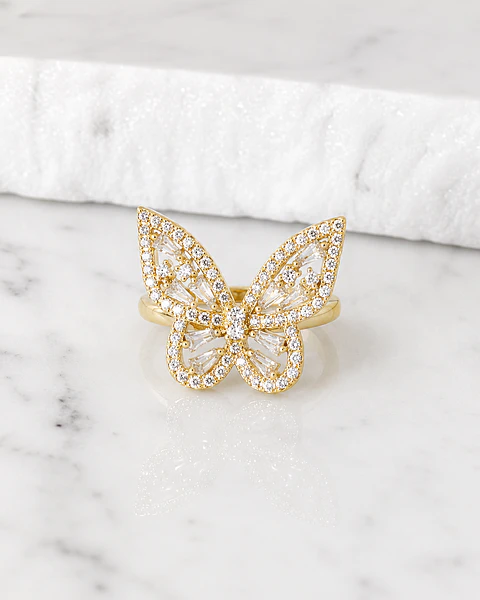 Anillo Mariposa Circones Gold