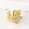 Anillo Flor Circones Gold
