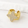 Anillo Flor Circones Gold