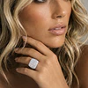 Maxi Anillo Aurelia Silver