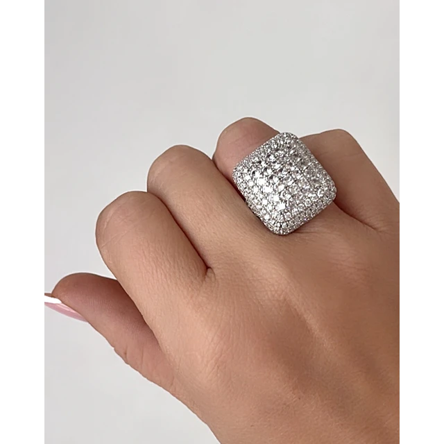 Maxi Anillo Aurelia Silver