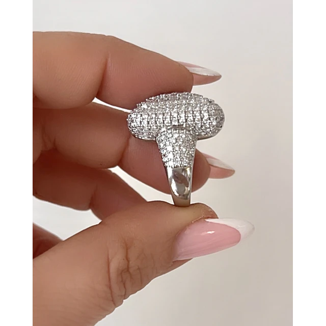 Maxi Anillo Aurelia Silver