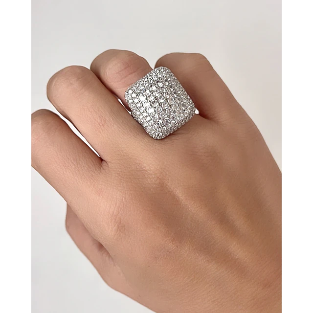 Maxi Anillo Aurelia Silver