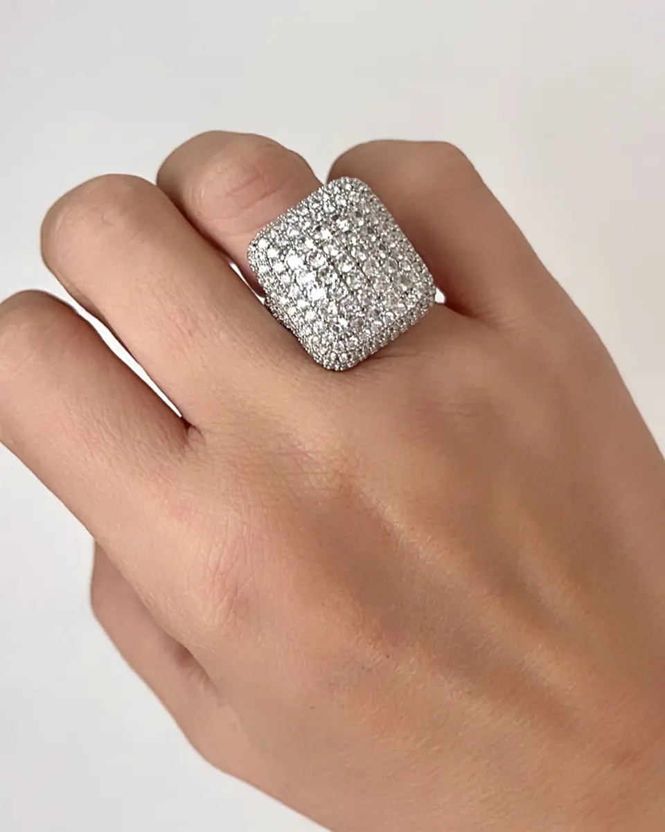 Maxi Anillo Aurelia Silver 11