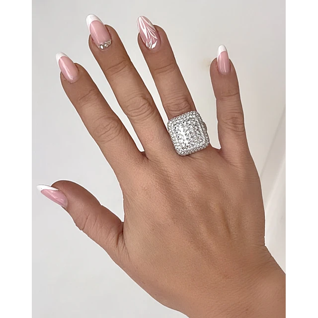 Maxi Anillo Aurelia Silver