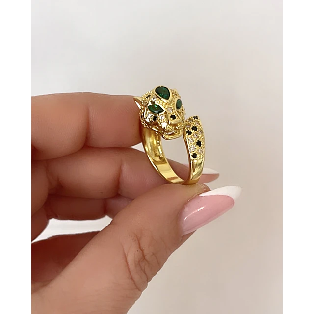Anillo Luxury Jaguar Gold