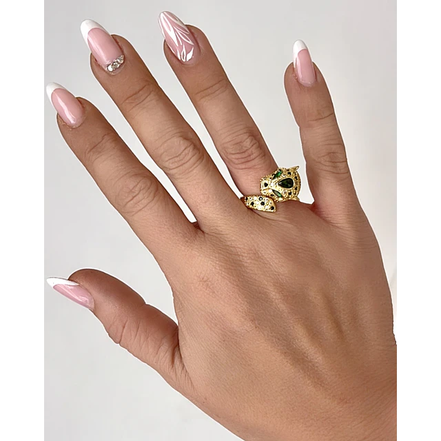 Anillo Luxury Jaguar Gold