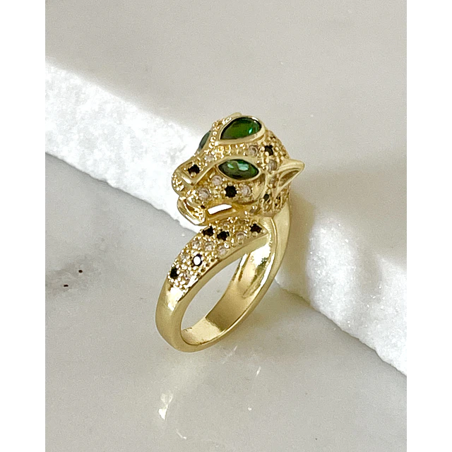 Anillo Luxury Jaguar Gold