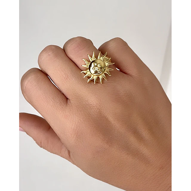 Anillo Sole Mio Gold