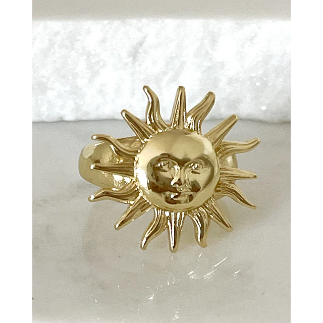 Anillo Sole Mio Gold