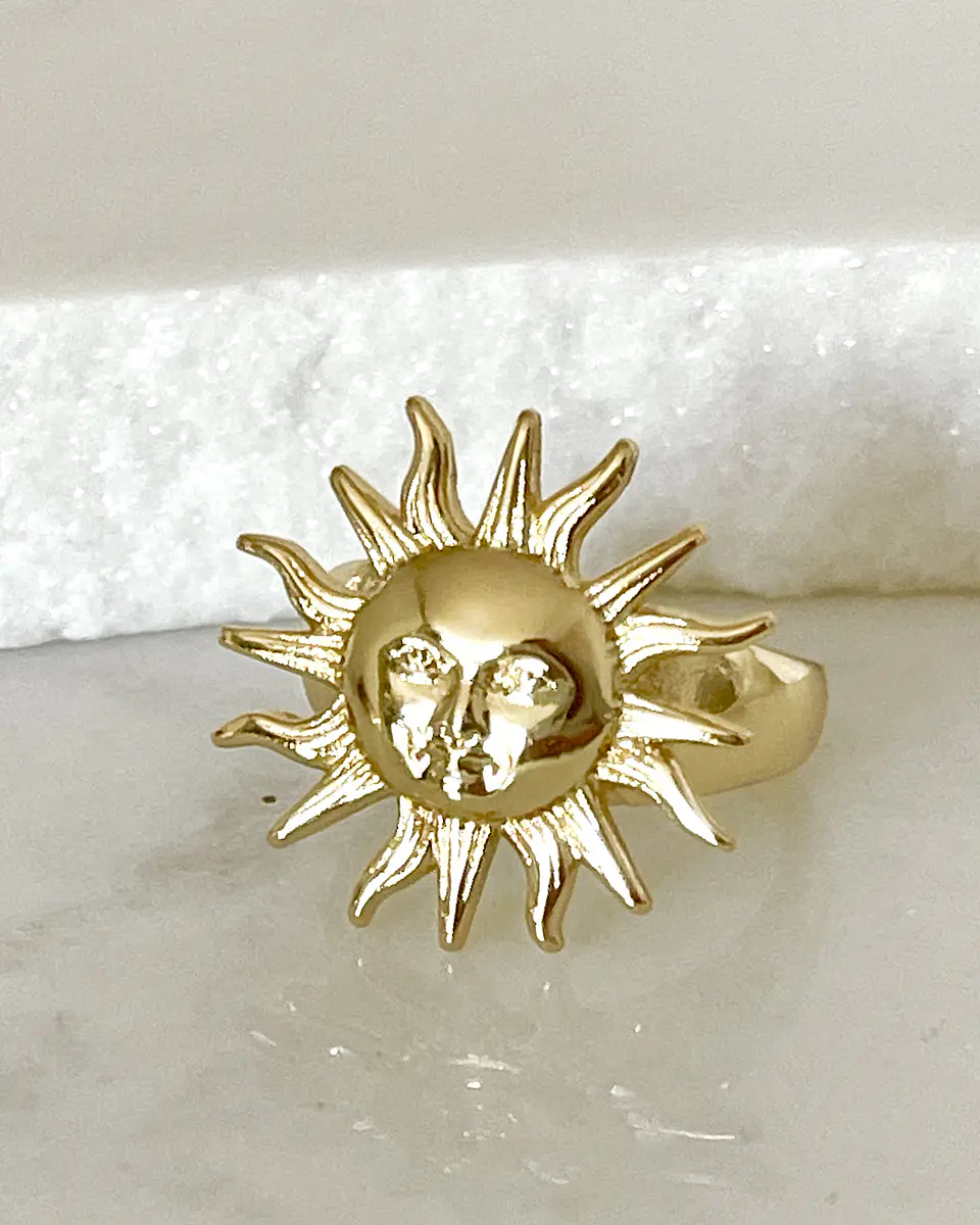Anillo Sole Mio Gold 3