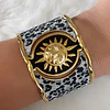 Maxi Brazalete Soleil Gold Print  Maximalista 