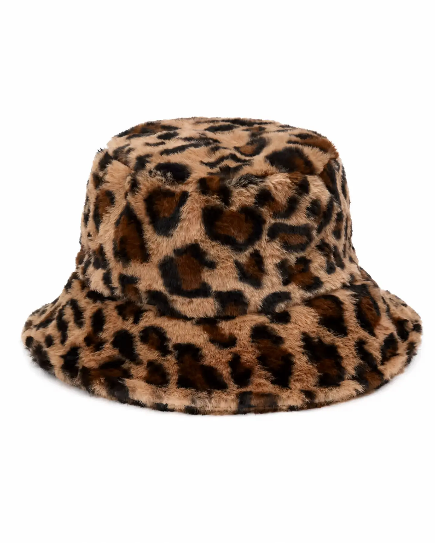 Sombrero Cozy Bucket Leo Print Dark  2