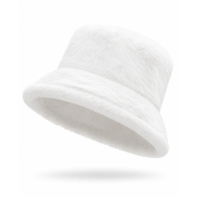 Sombrero Cozy Bucket White