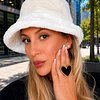 Sombrero Cozy Bucket White