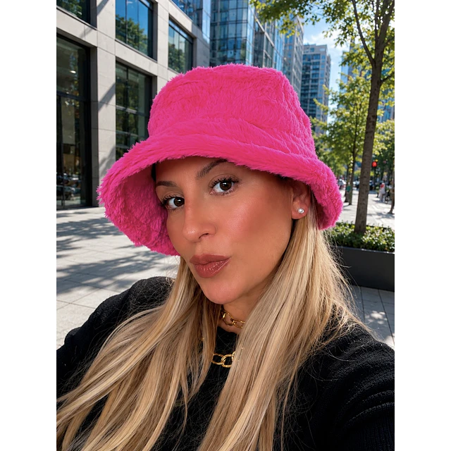 Sombrero Cozy Bucket Pink
