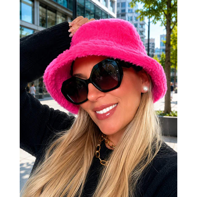 Sombrero Cozy Bucket Pink