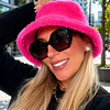 Sombrero Cozy Bucket Pink