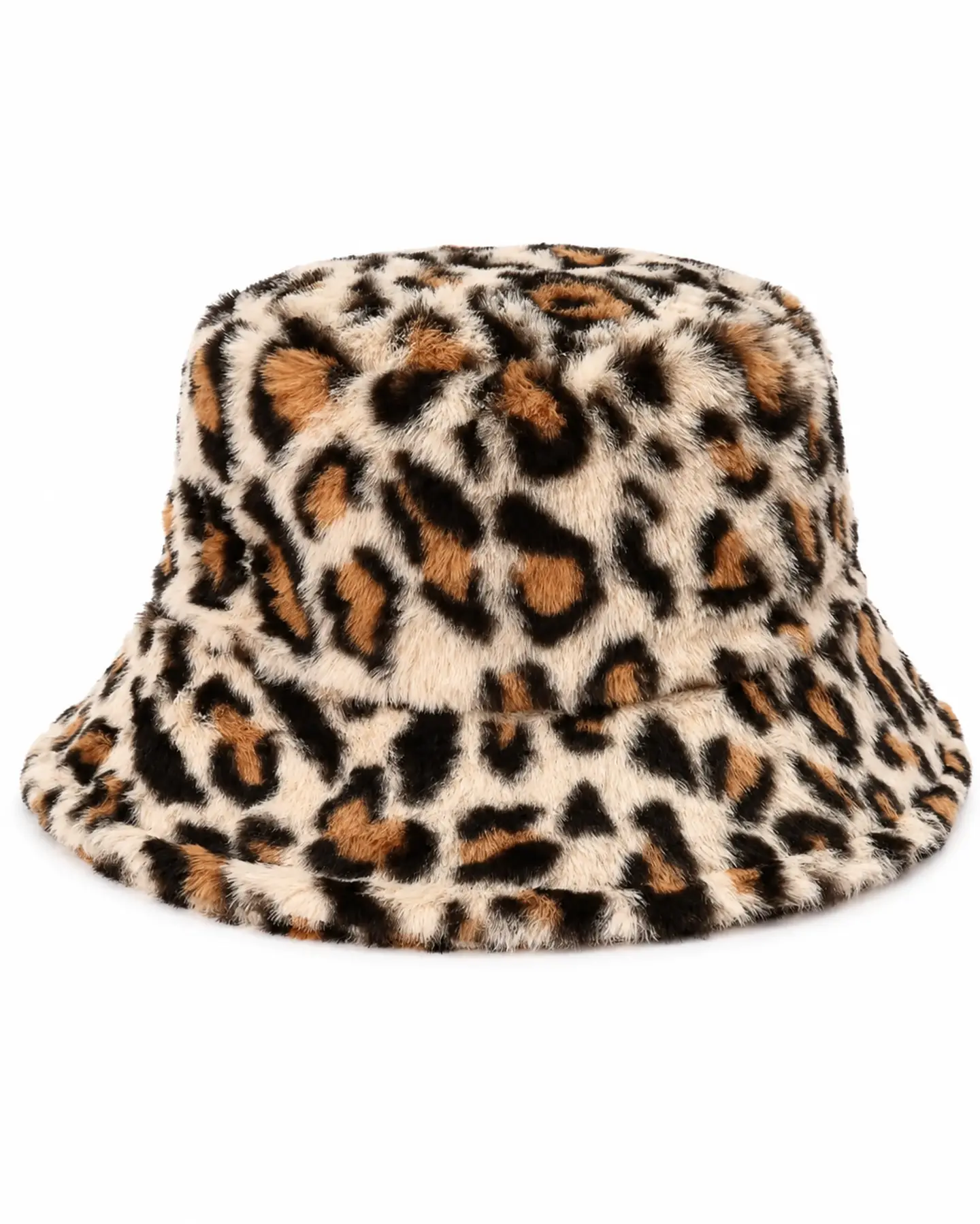 Sombrero Cozy Bucket Leo Print Soft 2