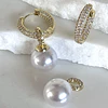 Aros Agolla y Perlas Circones Etienne Gold