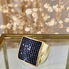 Anillo Cuadrado Verona Black