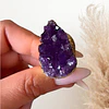 Anillo Maxi Amatista Drusa Gold