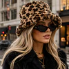 Sombrero Cozy Bucket Leo Print Dark 