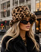 Sombrero Cozy Bucket Leo Print Dark  - Miniatura 3
