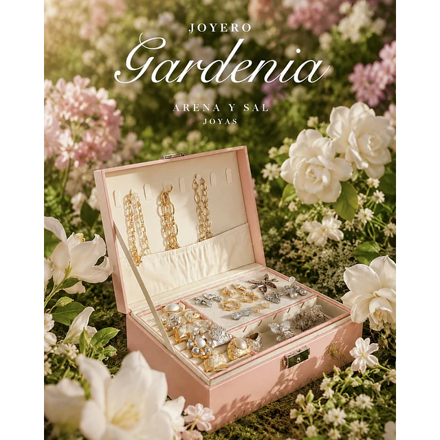 Maxi Joyero Gardenia by ARENA Y SAL 