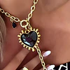Collar Maxi Corazon Luxury Black &Gold