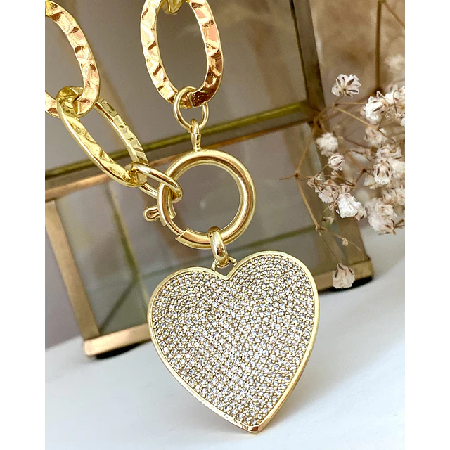 Pulsera Cuore Mio full circones Gold