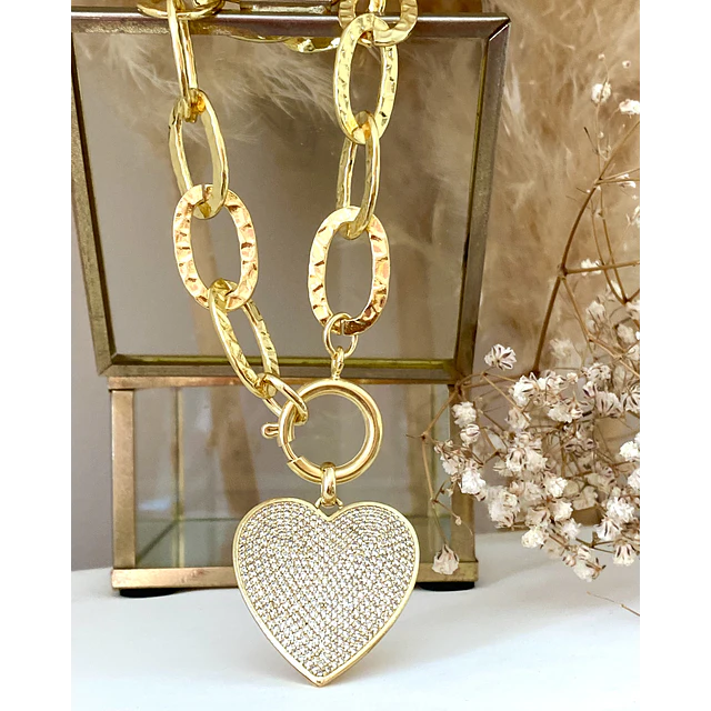 Pulsera Cuore Mio full circones Gold
