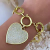 Pulsera Cuore Mio full circones Gold