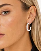 Aros Argollas Classic Silver - Miniatura 2