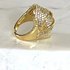 Anillo Elipse Entrelazado Circones Gold