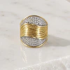 Anillo Madrid Circones Silver Gold
