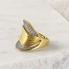 Anillo Madrid Circones Silver Gold
