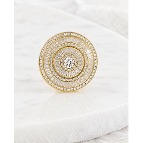 Maxi Anillo Amélie Circones Gold