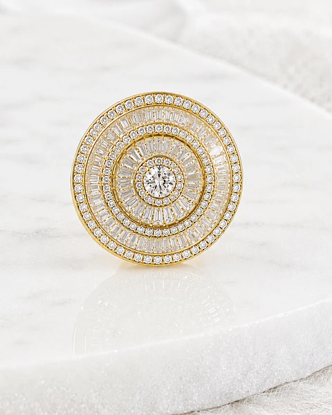 Maxi Anillo Amélie Circones Gold