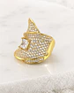 Maxi Anillo Chloé Circones Gold - Miniatura 2
