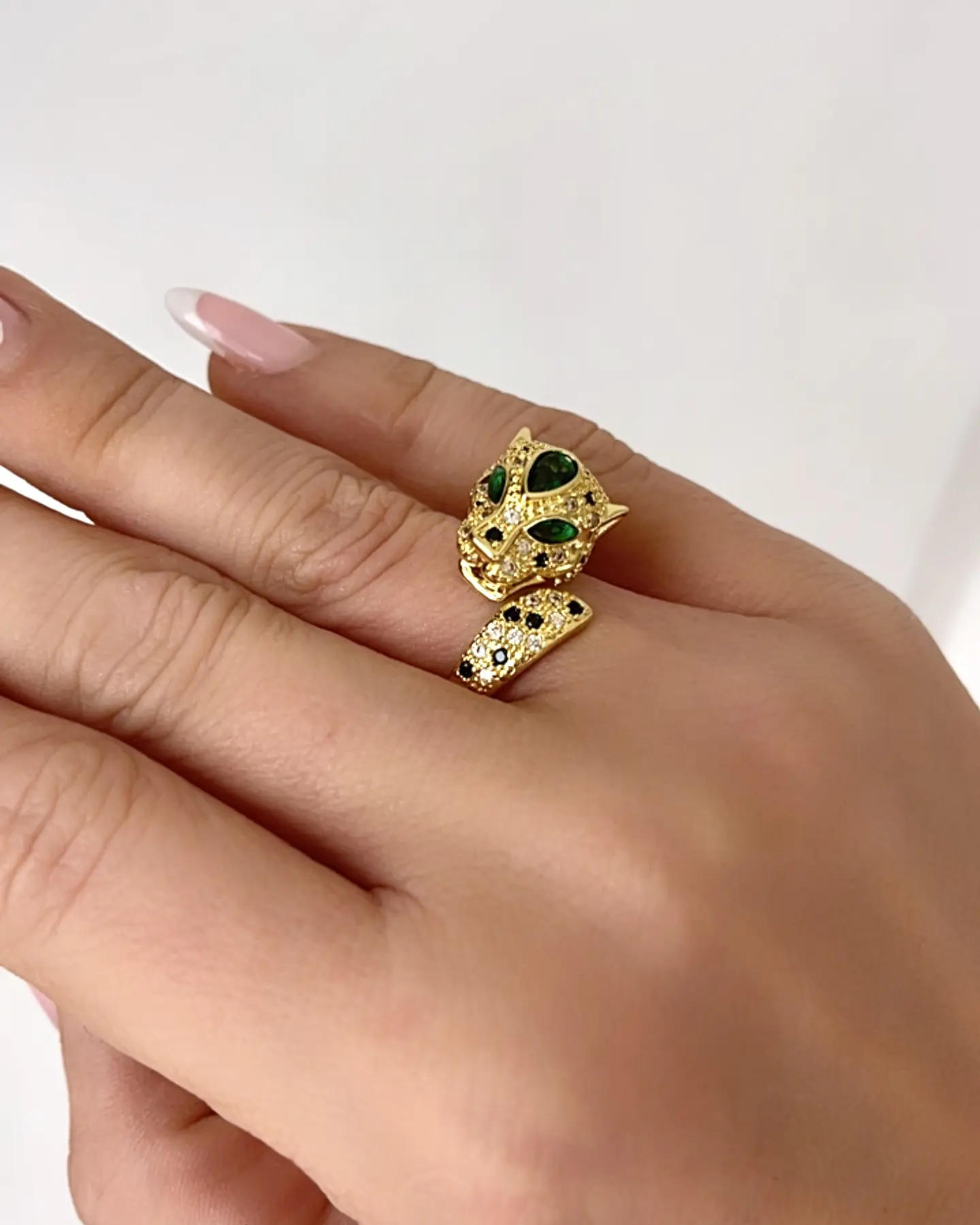 Anillo Luxury Jaguar Gold 5