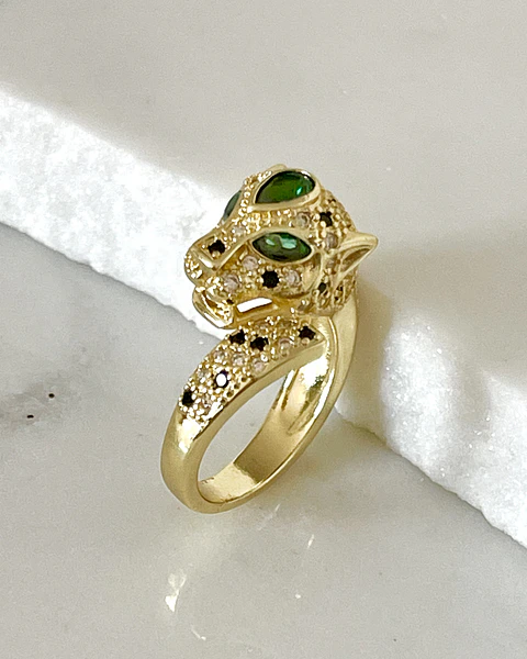 Anillo Luxury Jaguar Gold