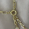 Collar Alas Circones y Estrella Gold