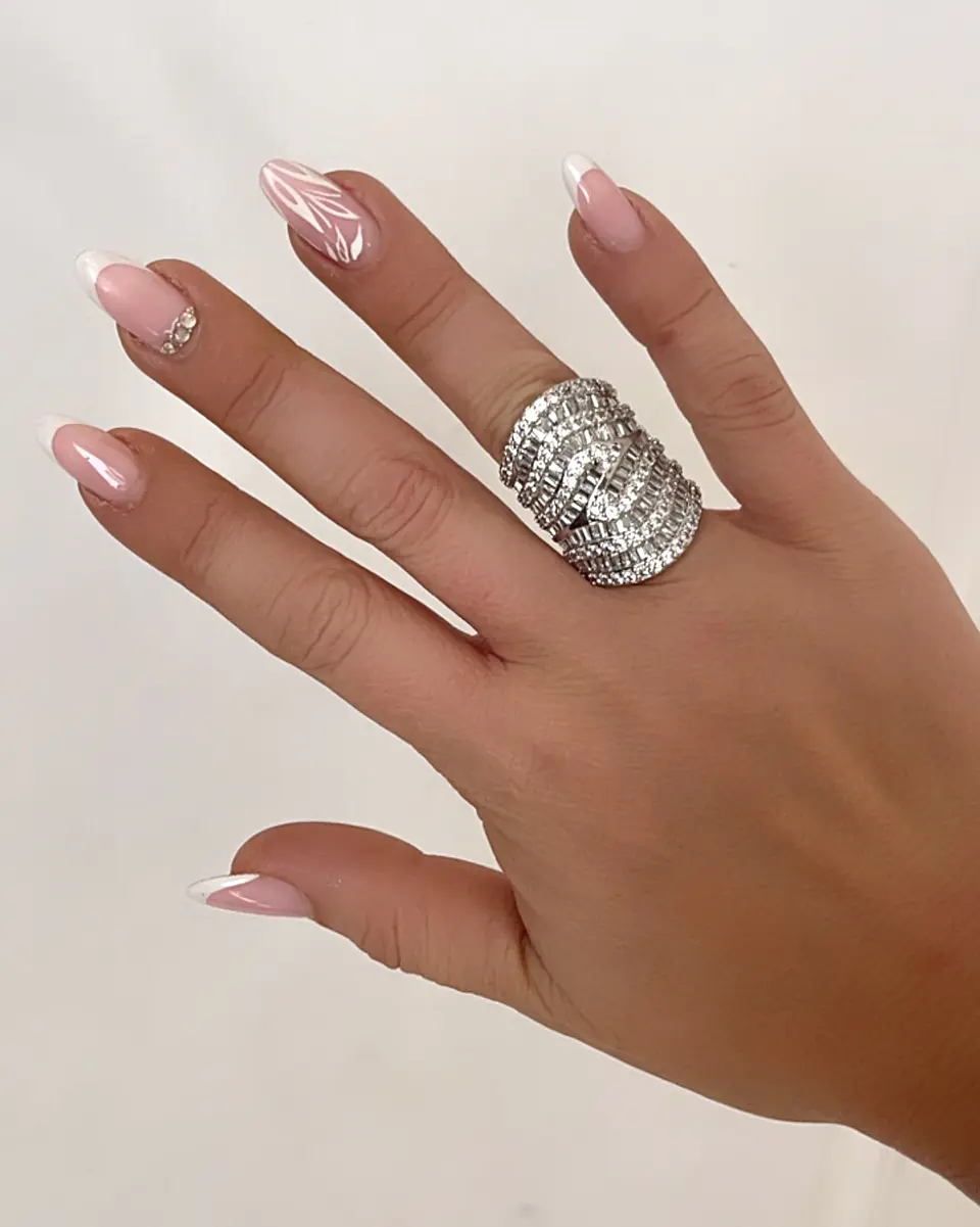 Maxi Anillo Statement Piece Silver 2