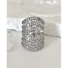 Maxi Anillo Statement Piece Silver