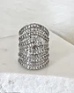 Maxi Anillo Statement Piece Silver - Miniatura 5